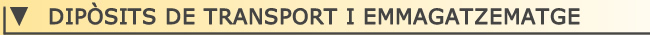 Dipsits de transport y emmagatzematge