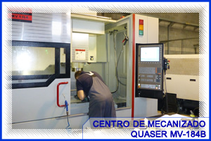 Centro de macanizado QUASER MV-184B - TECNOMECÁNICA ALCALÁ, S.L.
