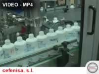 Video LLENADORA CERRADORA MONOBLOC HISPAMEC DE FRASCOS REDONDOS
